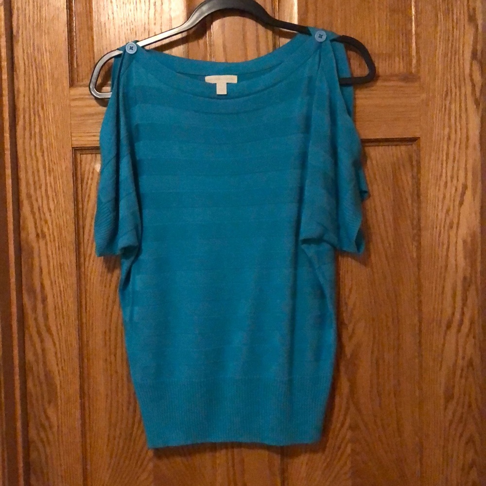Open shoulder blouse